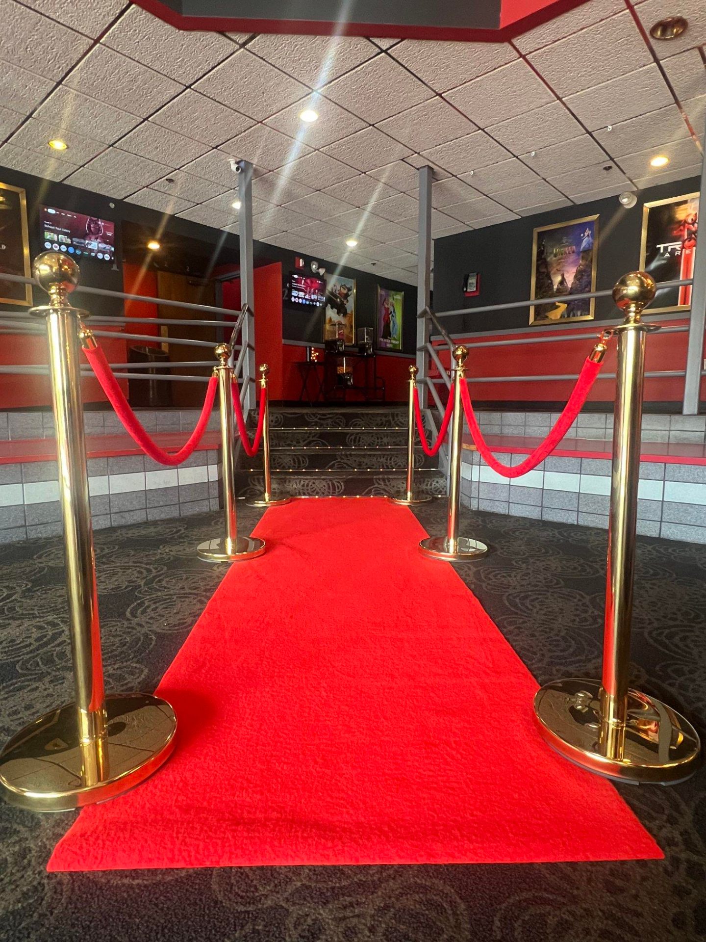 Roll out the red carpet